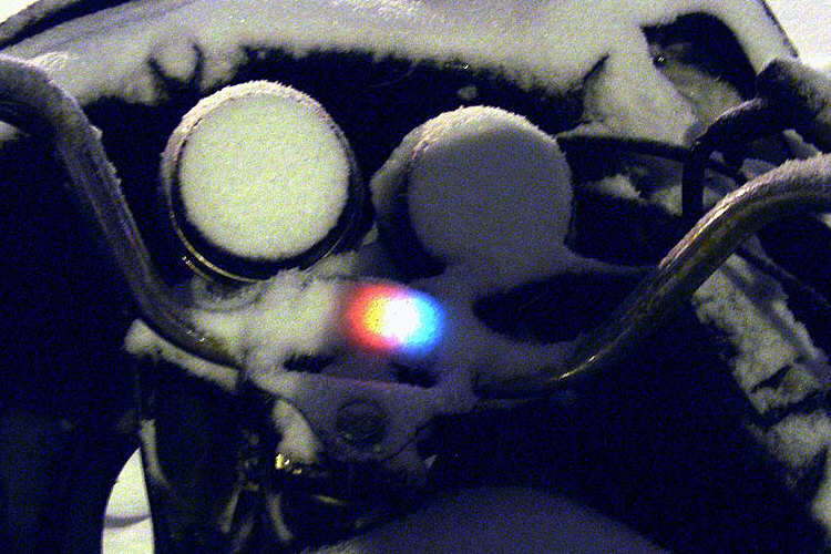 It's about to start... this Honda is coming to life... no, not winter storage.
