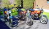 2 1973 RD350's & 1976 RD400 on the right.