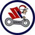A sticker...